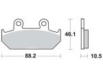 Тормозные колодки Lucas TRW – MCB624