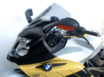 MRA Ветровое стекло для K1200S / 1300S 2004-2014 Racing R, цвет Серый