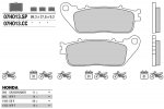 Brembo 07HO13SP колодки тормозные