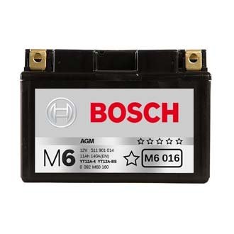 Аккумулятор мото BOSCH M6 016 (YT12A-4/YT12A-BS)