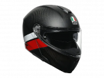 AGV Шлем SPORTMODULAR LAYER carbon/red/white