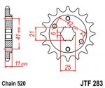 Звезда передняя JTF283.14