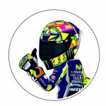 CRAZY IRON Мотонаклейка VALENTINO ROSSI в ассортименте