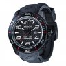 Часы TECH WATCH 3H BLACK SILICON STRAP черный/черный