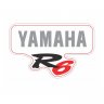 CRAZY IRON Мотонаклейка маленькая фигурная логотипы YAMAHA в ассортименте