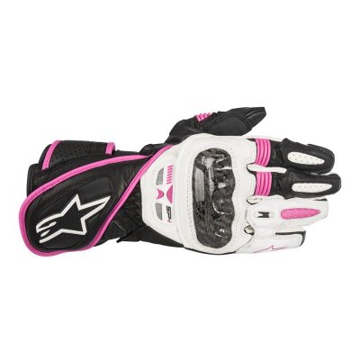 Перчатки STELLA SP-1 GLOVES черно-бело-розовый