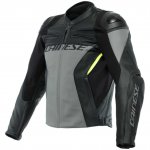 Dainese Куртка кожаная RACING 4 09F Charcoal-Gray/Black