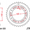 Звезда задняя JTR3.41