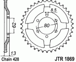 Звезда задняя JTR1869.45