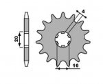 Звезда передняя PBR 560 C14 18NC (JTF546.14)