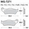 Тормозные колодки WRP WG-7271-F2 (FDB2018 / FA181 / FA245)