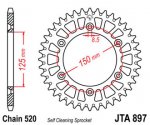 Звезда задняя JTA897.48ORG