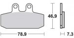 Тормозные колодки Lucas TRW – MCB557