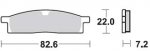 Тормозные колодки Lucas TRW – MCB558SI