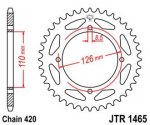 Звезда задняя JTR1465.46