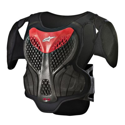 Защита тела A-5 S YOUTH BODY ARMOUR черно-красный