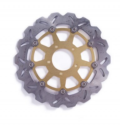 Тормозной диск передний Tarazon ZC905 для Suzuki GSX R 600 04-05, GSX R 750 04-05, GSX R 1000 03-04 (цвет Gold)
