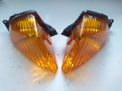 Поворотники светодиодные для Honda VFR800 02-12, желтые