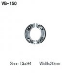 Тормозные колодки Vesrah VB 150