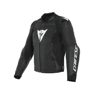 Куртка кожаная Dainese SPORT PRO 622 BLACK/WHITE перф.