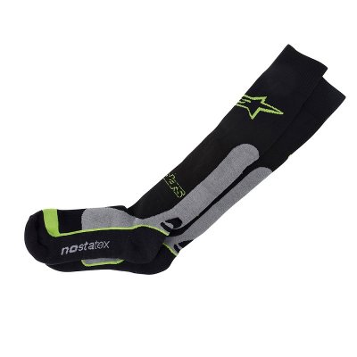 Носки PRO COOLMAX SOCKS черно-серо-зеленый