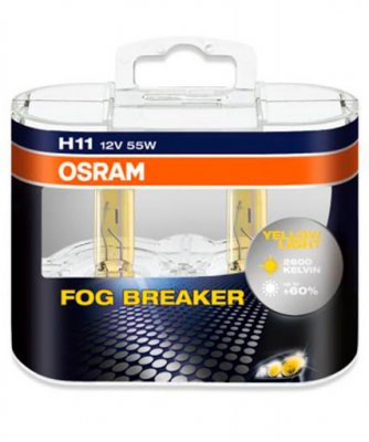 Osram Лампа головного света H11 PGJ19-2 12 55W 2600 2шт.