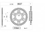 Звезда задняя Ognibene 8027-R45 (JTR816.45) с демпфером