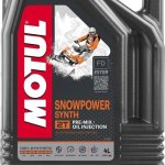 Motul SnowPower Synth 2T (4л) моторное масло для снегоходов