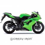 Crazy Iron Защита RACE RAIL KAWASAKI ZX-6R 07-08