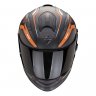Scorpion Exo Мотошлем  EXO-491 KRIPTA Черный матовый/оранжевый/белый