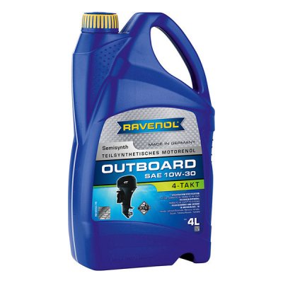 Моторное масло Ravenol Outboardoel 4T SAE 10W-30 (4л)