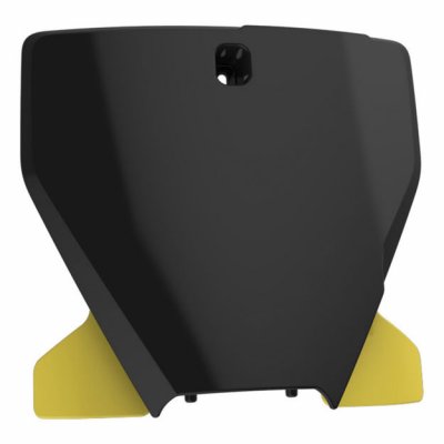 Передний щиток номера Polisport для Husqvarna TC125-250, FC250-350-450 2019-> черный