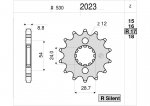 Звезда передняя Ognibene 2023-R17 (JTF517.17) с демпфером