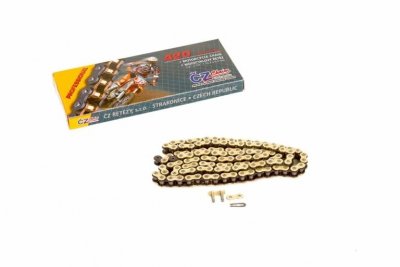 Цепь привода CZ Chains 420 MX Gold - 140 звеньев