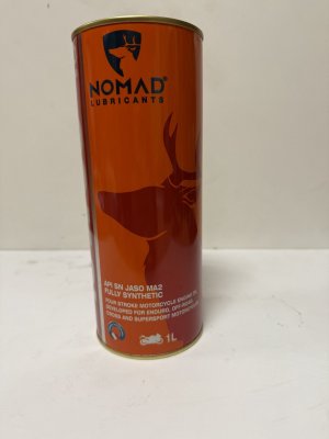 Nomad Масло моторное NOVO 4T Racing SAE 10W60 1л.