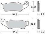 Тормозные колодки Lucas TRW – MCB669RSI