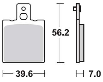 Тормозные колодки Lucas TRW – MCB75