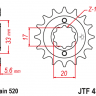 Звезда передняя JTF430.14