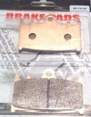 Колодки передние для Kawasaki ZX 600/ZX 9R, Suzuki GSX-R 600 / GSX 650 синтетические