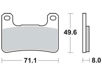 Тормозные колодки Lucas TRW – MCB752CRQ