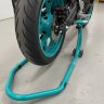 Crazy Iron Подставка мотоподкат задний PRO Бирюзовый