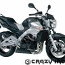 Crazy Iron 30803 Дуги для Yamaha FZ6 S/N 2004-2009 + слайдеры на дуги