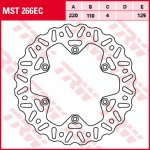 Тормозной диск для мотоциклов Lucas TRW  MST266EC