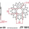 Звезда передняя JTF1901.14RB с демпфером