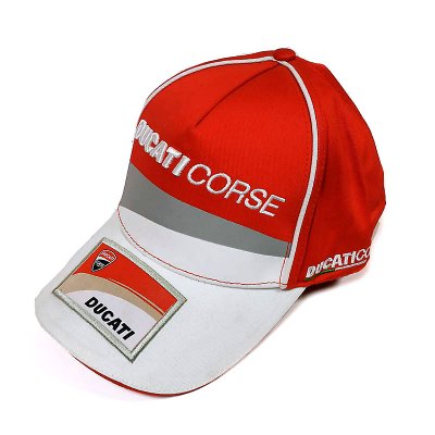 Бейсболка Ducati Corse красно-белая