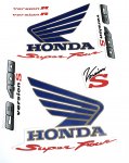 LBA Наклейки набор для Honda CB400 Синий