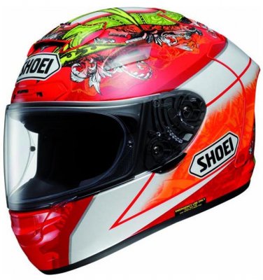Шлем SHOEI X-Spirit II BAUTISTA красный