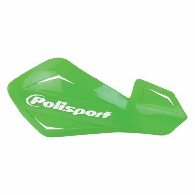 Polisport Защита рук Free flow Lite с пластиковым комплектом крепежа, зеленая