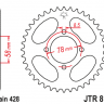 Звезда задняя JTR810.41