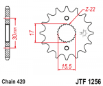 Звезда передняя JTF1256.13